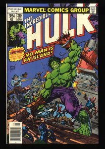 Incredible Hulk #219 VF 8.0