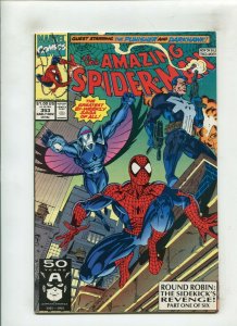 AMAZING SPIDER-MAN #353 (9.2) ROUND ROBIN: THE SIDEKICKS REVENGE PART 1!! 1991