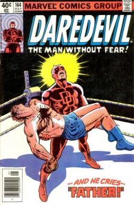 Daredevil #164 (Newsstand) FN ; Marvel | May 1980 Frank Miller Boxing Ring