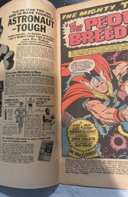 Thor #134 (1966)1st app of the high evolutionary Foxxing lite