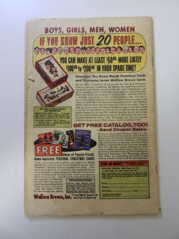 Daredevil #3 (1964) 1st appearance of The Owl VG condition 1/4 spine split