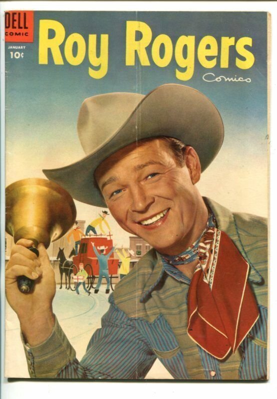 ROY ROGERS #85-1953- PHOTO COVER-KING OF THE COWBOYS--vg