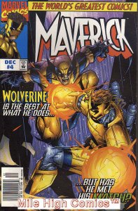 MAVERICK  (1997 Series)  (MARVEL) #4 NEWSSTAND Good Comics Book