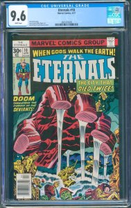Eternals #10 (Marvel Comics, 1977) CGC 9.6