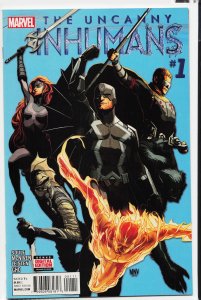 Uncanny Inhumans #1 (2015) Inhumans