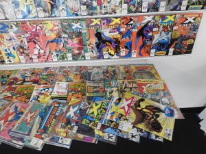 Huge Lot 190+ Comics W/ X-Men, Avengers, X-Factor, +More! Avg FN/VF Condition!