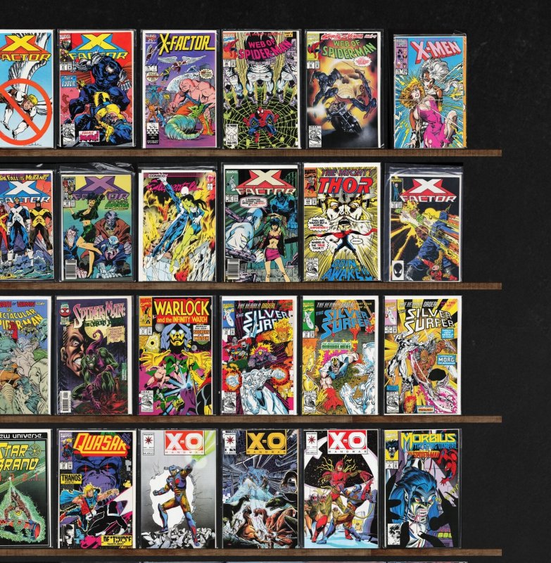 Huge Lot 140+ Comics with X-Factor, Silver Surfer, The Uncanny X-Men & More!