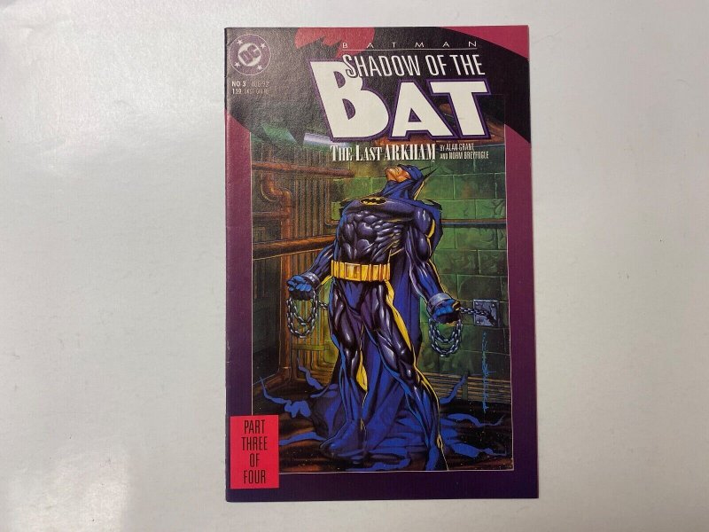 3 Shadow of the Bat DC comic book #0 1 3 67 KM9