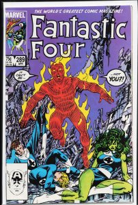 Fantastic Four #289 (1986) Fantastic Four