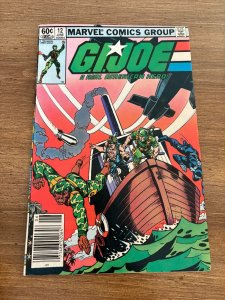 G.I. Joe # 12 VF- Marvel Comic Book Snake Eyes Cobra Duke Storm Shadow 9 J372
