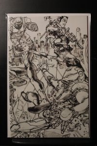 Civil War II #2 (2016) Ji Sketch Variant