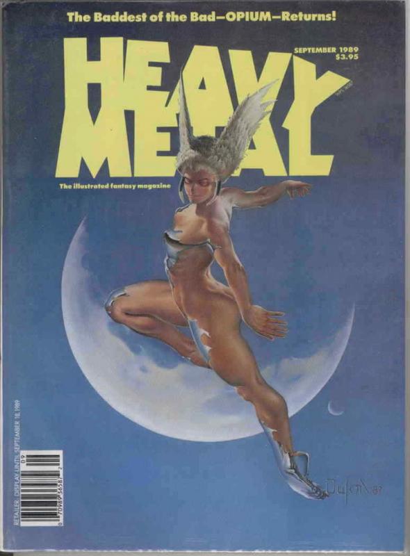 Heavy Metal #124 VF/NM; Metal Mammoth | save on shipping - details inside