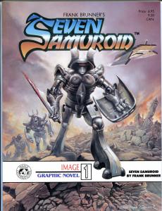 SEVEN SAMUROID GN, NM, 1984, Frank Brunner, 1st, TPB, more GN in store