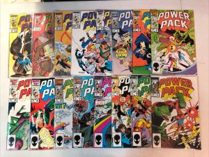 Power Pack (1984) #1-62 Holiday Special (VF/NM) Near Complete Set Run Missing 61