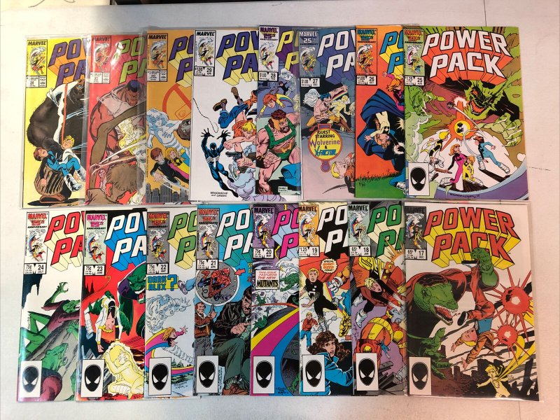 Power Pack (1984) #1-62 Holiday Special (VF/NM) Near Complete Set Run Missing 61
