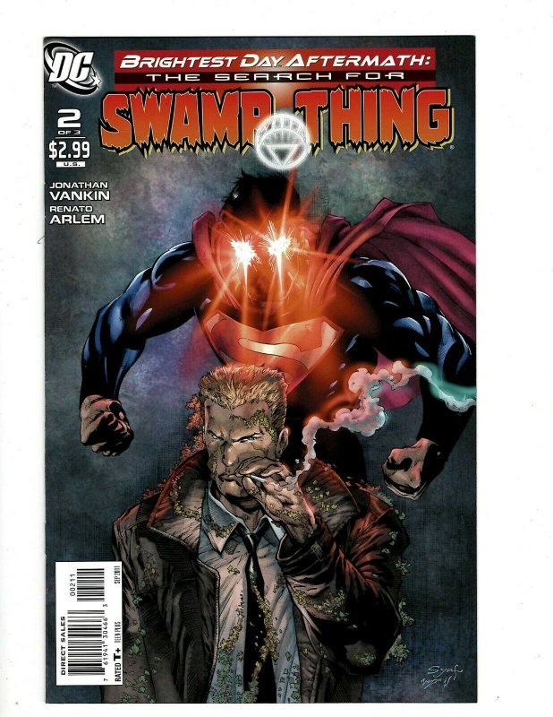 10 Comics Saga Swamp Thing 1 2 3 Superman 37 38 Confiden 7 11 Heroes 8 14 15 HR8