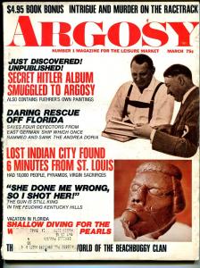 Argosy 3/1971-Hitler cover-secret Hitler album-VG