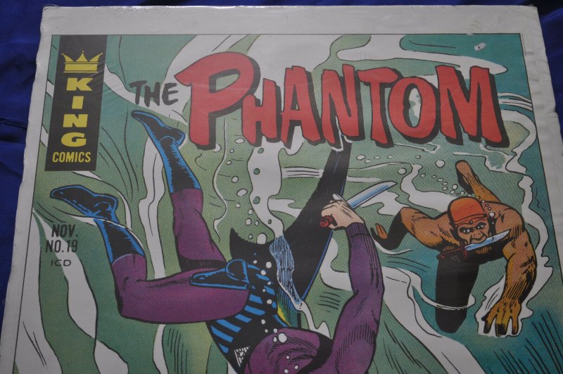 The Phantom King Comics Cover Original Poster Print - Sunset (1971) ITB WH