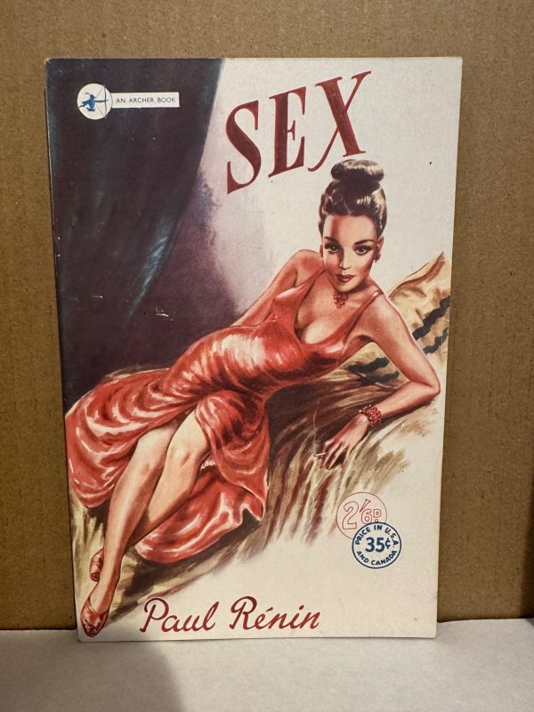 Sex #50 VF Paul Renin Very HTF NOVELLA Archer Books 1951