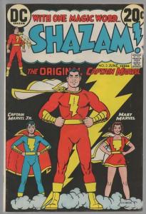 SHAZAM (1973) 3 VG-F June 1973