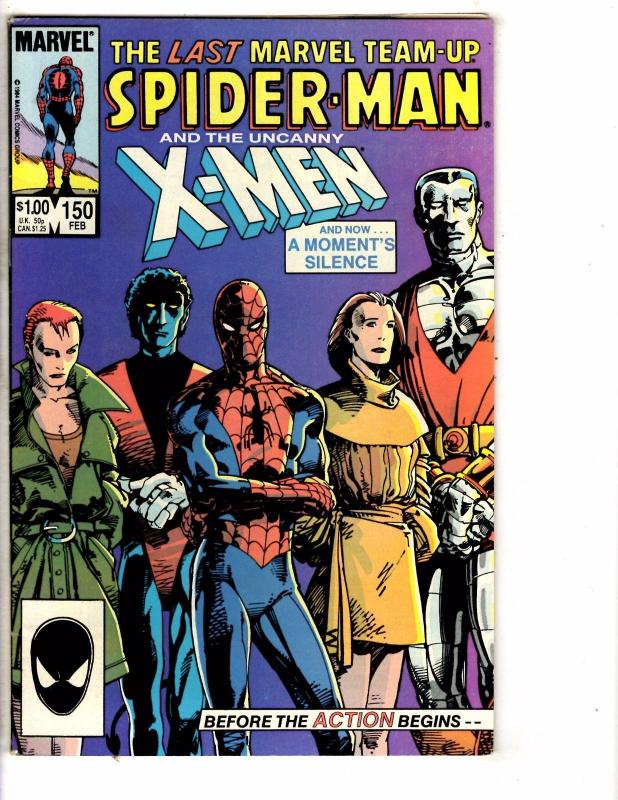 Marvel Team Up # 150 FN/VF Comic Book Spider-Man X-Men Avengers Hulk Thor J89