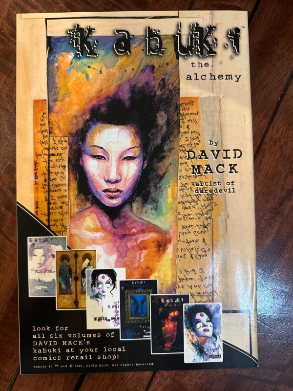 Kabuki: The Alchemy #9 Variant Cover (2007)