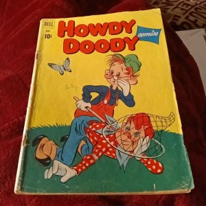 Howdy Doody #11 Golden Age 1951 tv show comic book Dell publishing western