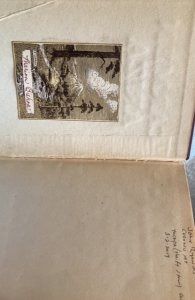 Carmen Ariza, stocking, 1916.. religious tale