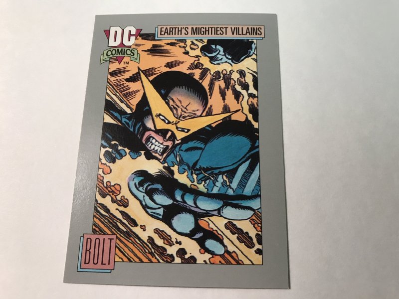 BOLT #83 card : DC IMPEL Series 1 1991 NM/M, Blue Devil villain