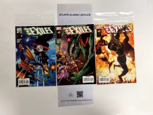 3 New Exiles Marvel Comic Books # 4 5 6 Avengers Defenders Spiderman 16 JS19