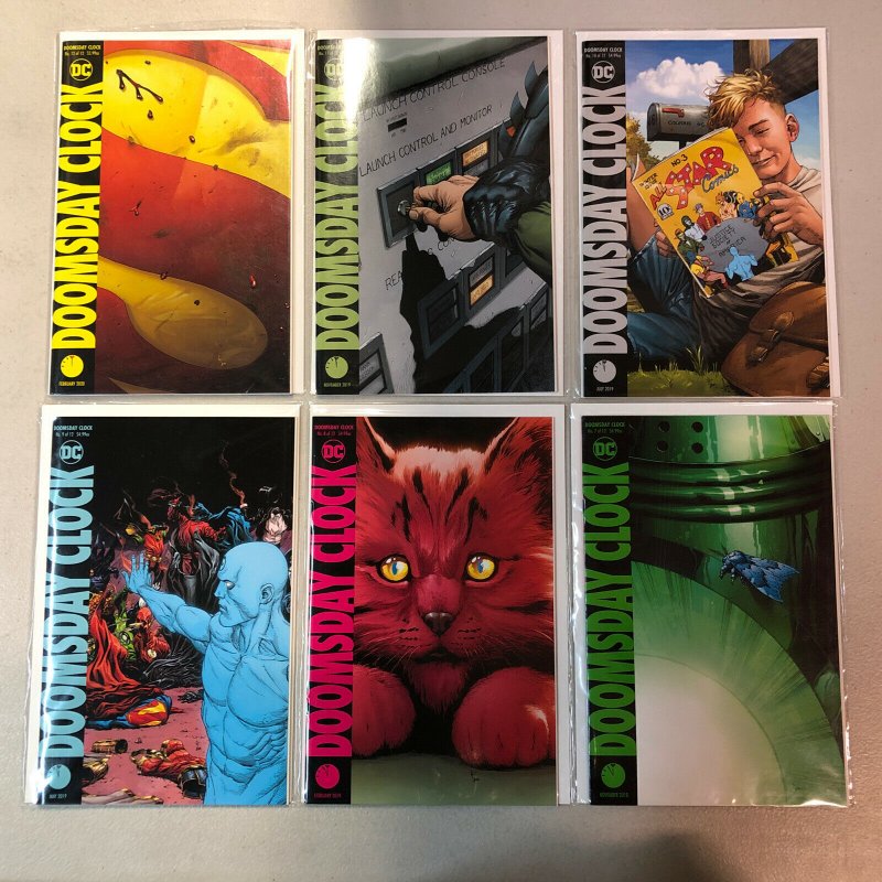 Doomsday Clock (2018) #1-12 (NM) Complete Set Gary Frank art Watchmen Superman