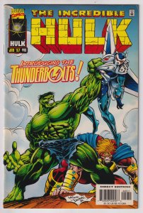 The Incredible Hulk #449 (1997) Hulk [Key Issue] 1st Thunderbolts