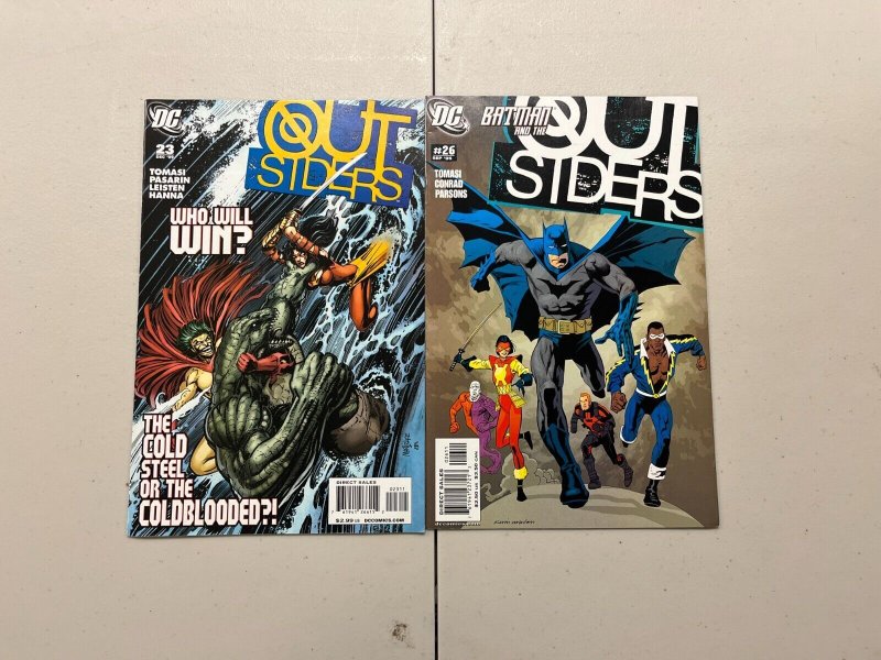5 Outsiders DC Comics Books #19 21 22 23 26 12 JW12