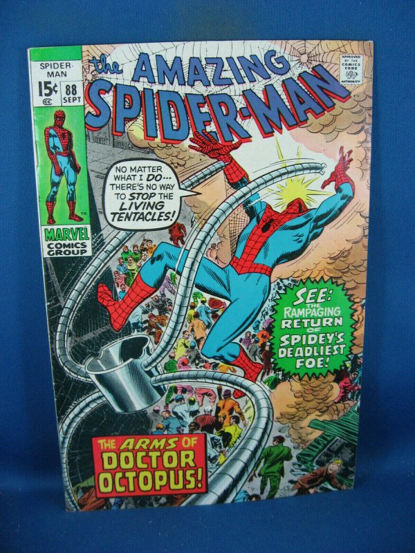 AMAZING SPIDERMAN 88 VF- DR OCTOPUS 1970