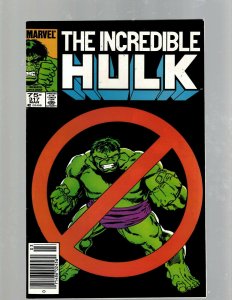 12 Incredible Hulk Comics #300 301 302 306 307 308 311 312 314 315 316 317 GB2