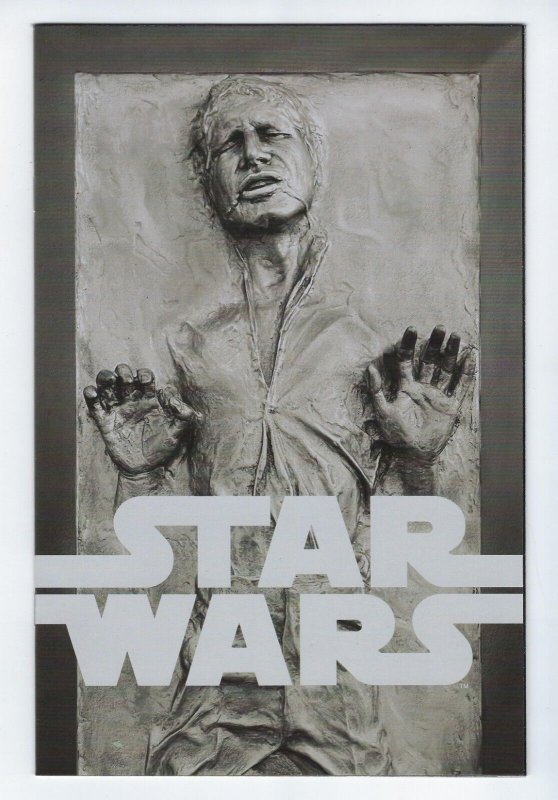 STAR WARS #45 (2024) HAN SOLO JTC Carbonite Negative Wash NM Unread