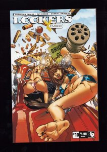 Lookers: Ember #10 Regular + Red Hot Nude Covers 2pc (2018) 9.2 ob