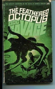 DOC SAVAGE-THE FEATHERED OCTOPUS-#48-ROBESON-G-JAMES BAMA COVER-1ST EDITION G