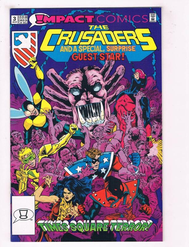 The Crusaders #3 FN Impact Comics Comic Book July 1992 DE37 TW7