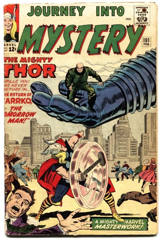 JOURNEY INTO MYSTERY #101 1964-THOR-AVENGERS CROSSOVER