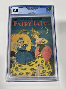 Famous Fairy Tales 1 NN Cgc 8.0 Population 1 On Census Western Publishing 1942