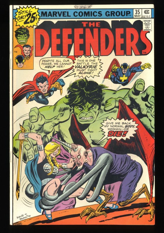 Defenders #35 NM- 9.2