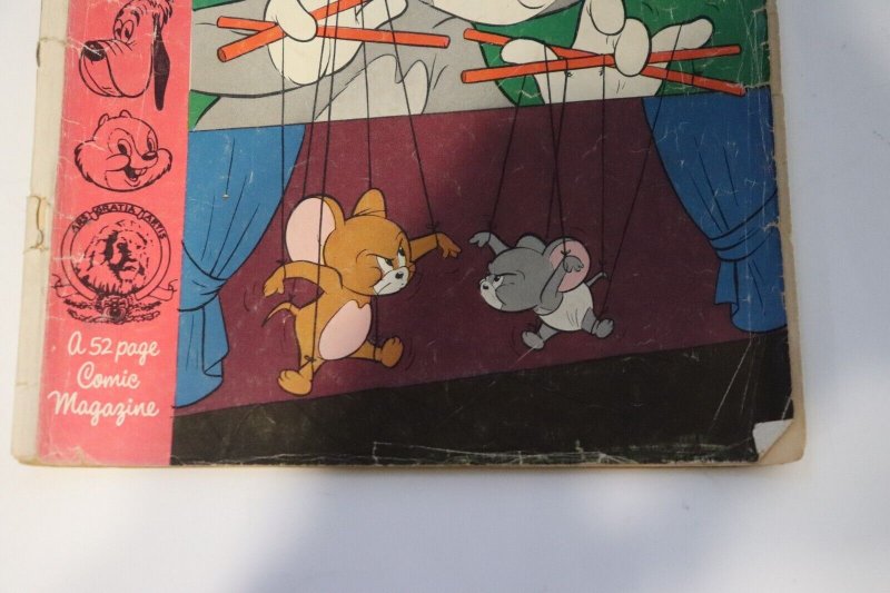 Tom and Jerry #112 1953 Mouse Marionettes Spike & Tyke Flip & Dip Comic Book 