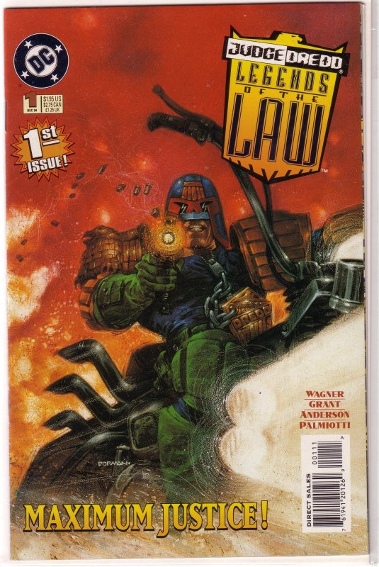 Judge Dredd  : Legends of the Law   # 1 FN