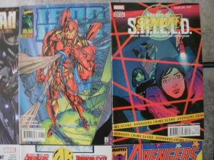 8 MARVEL Comic: AVENGERS IRON MAN AGENTS OF SHIELD THUNDERBOLTS WEST COAST