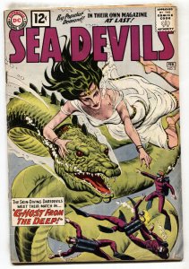 Sea Devils #3  1962 - DC  -VG - Comic Book