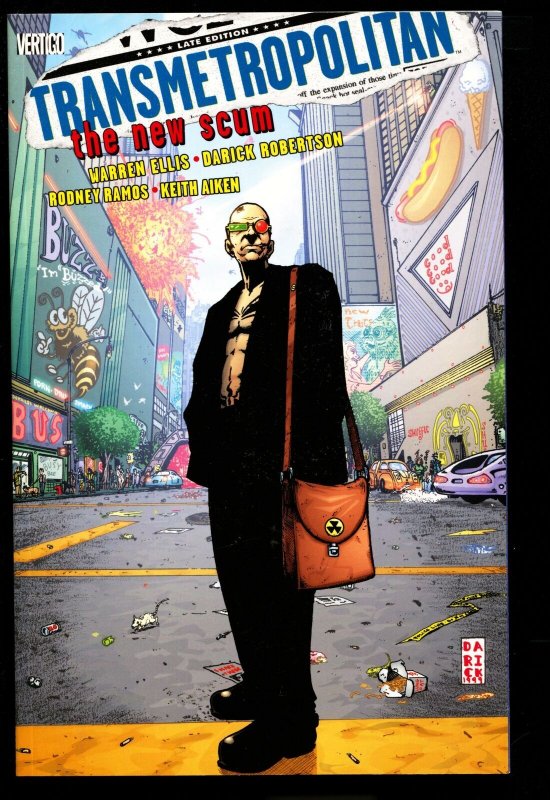 Transmetropolitan: The New Scum-#4-Warren Ellis-TPB-trade