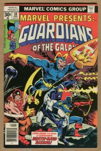 Marvel Presents #10 & 11 - Guardians Of The Galaxy - 1977 (Grade 7.0/7.5) WH