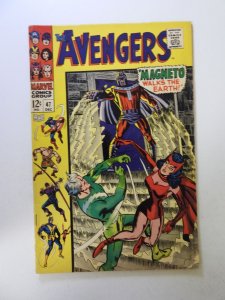 The Avengers #47 (1967) 1st App of Dane Whitman FN- condition