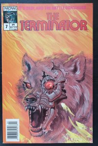 The Terminator #7 Apr 1989 NOW Newsstand Comic Book (VF-)